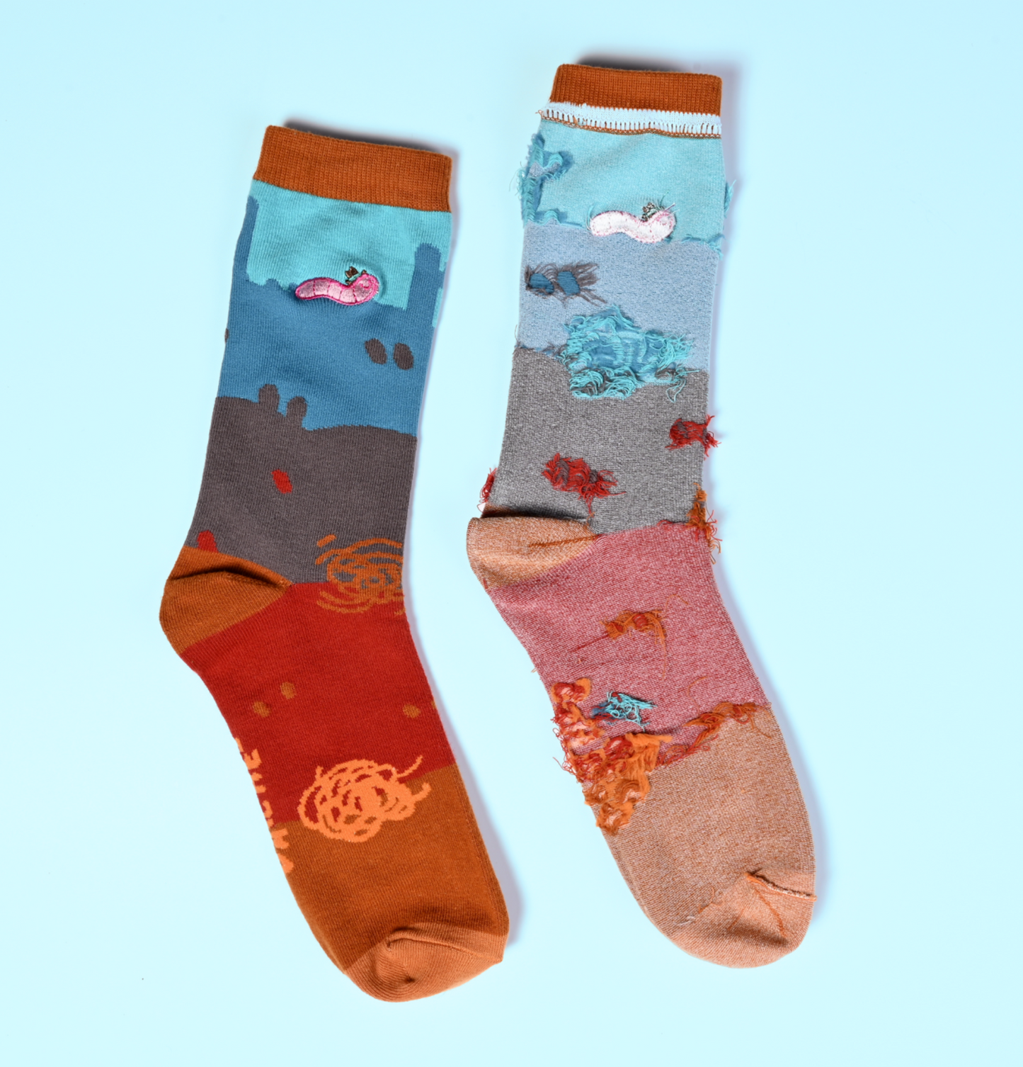 Midnight Prairie Socks