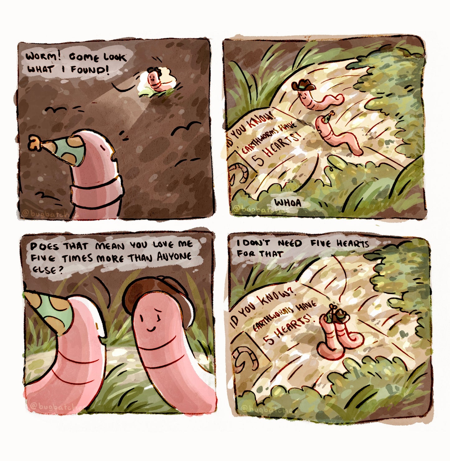 ‘All I need’ Worm Comic