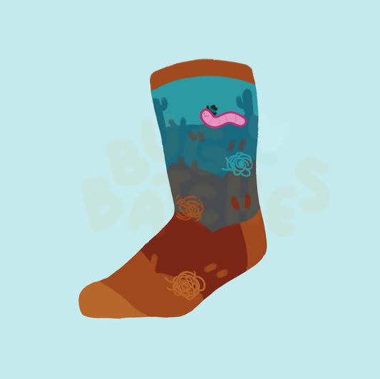 Midnight Prairie Socks