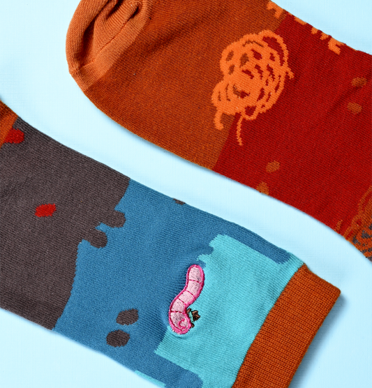 Midnight Prairie Socks