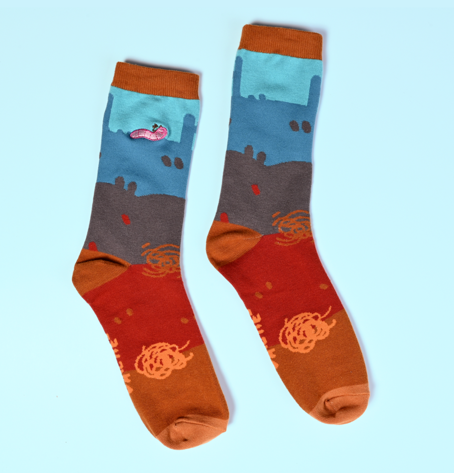 Midnight Prairie Socks