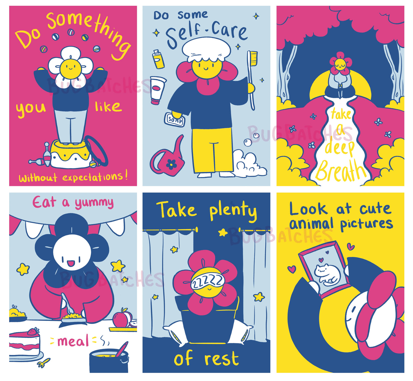 Tiny Posters for Feeling Happy