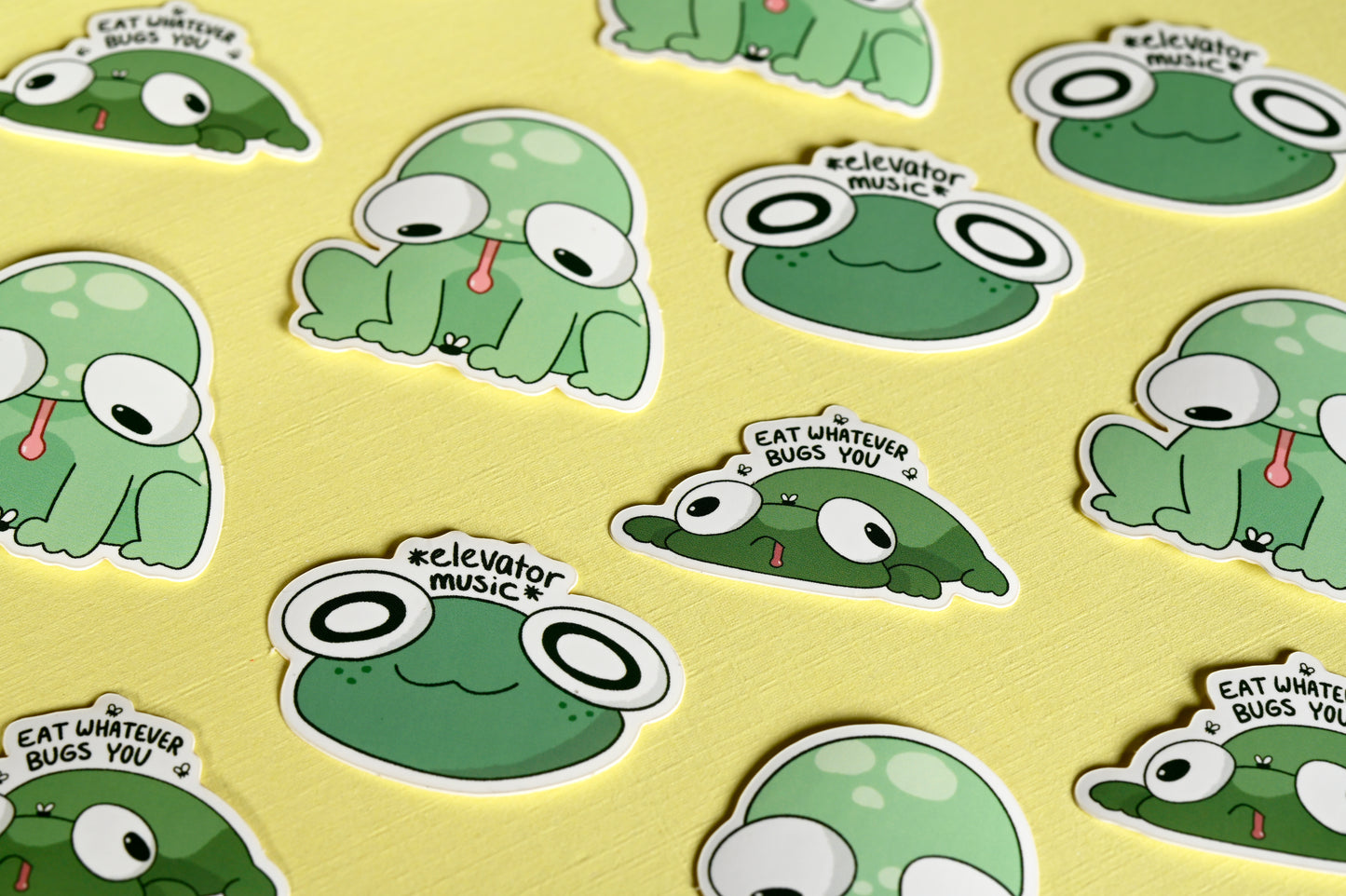 Frog Sticker Set