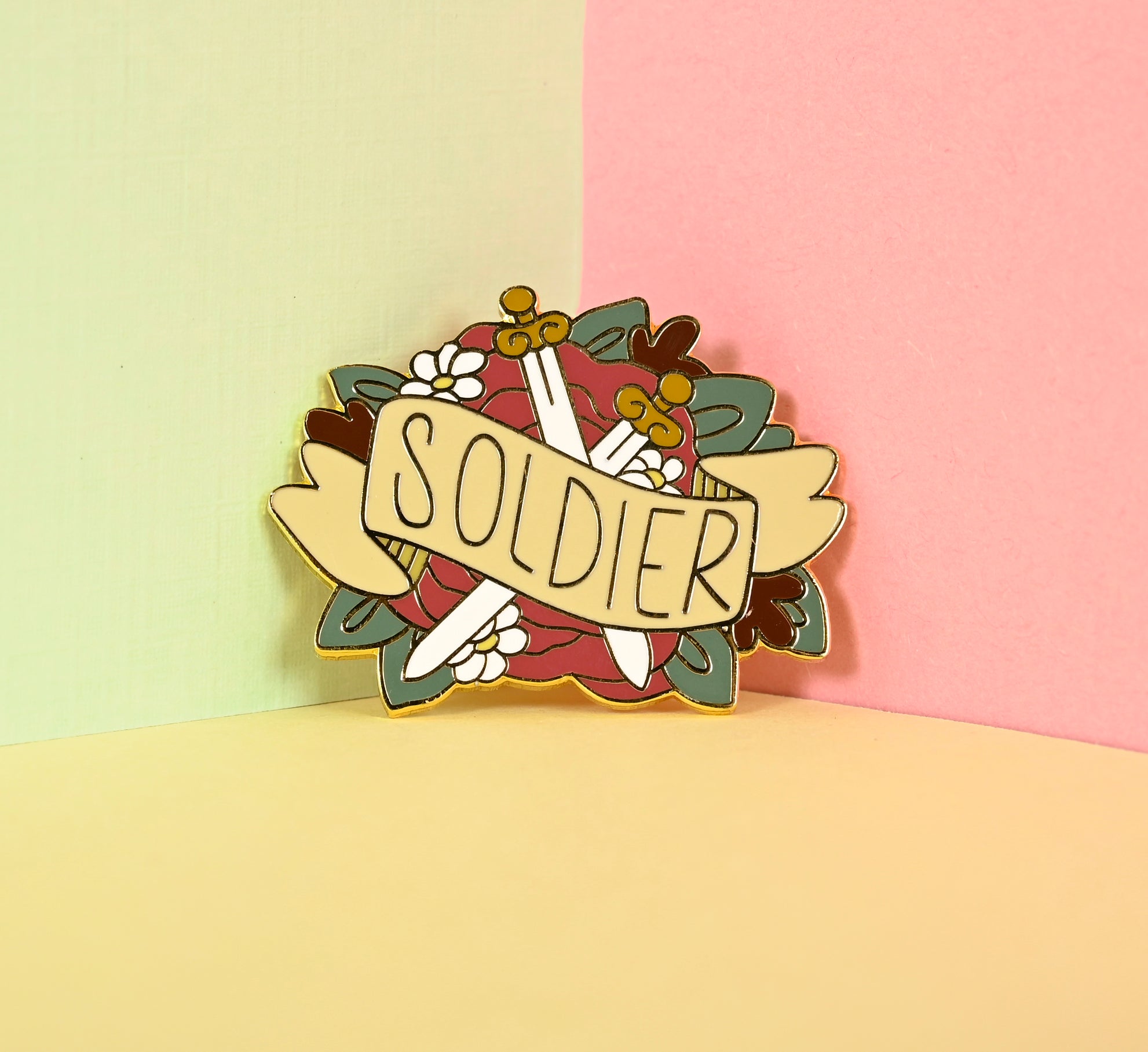 Soldier Pin Soldier and Survivor Pin Set – BugBatches