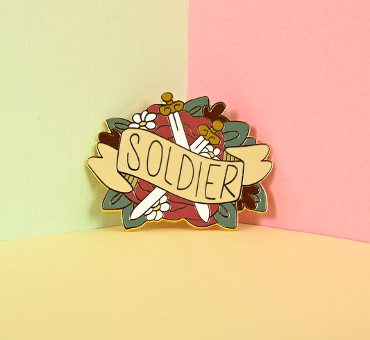 Soldier and Survivor Pin Set